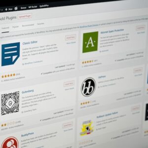WordPress dashboard image