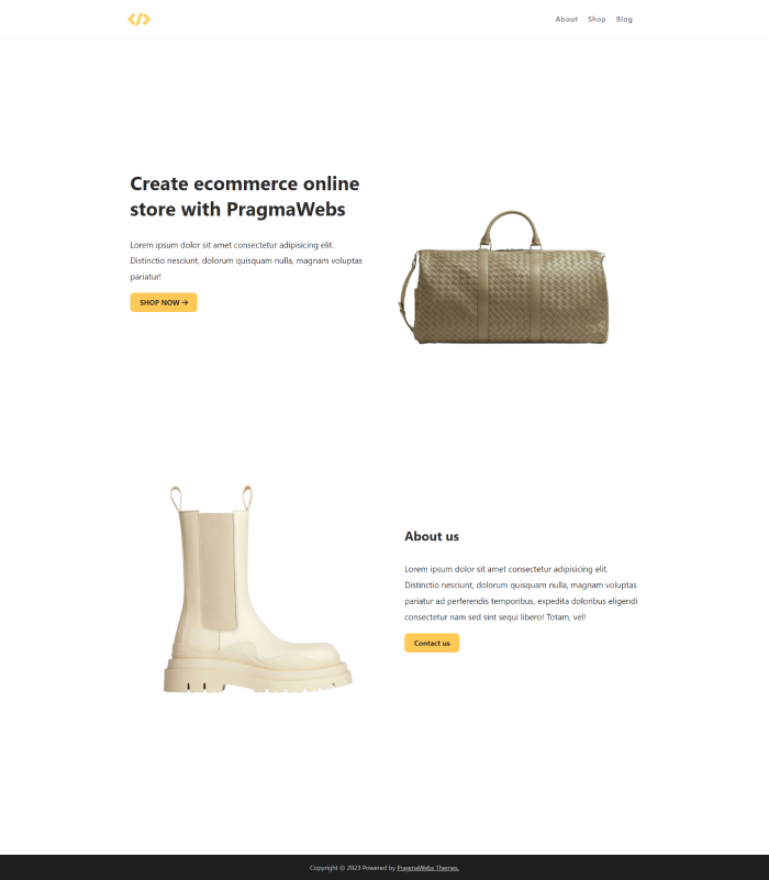 Pragma WordPress theme