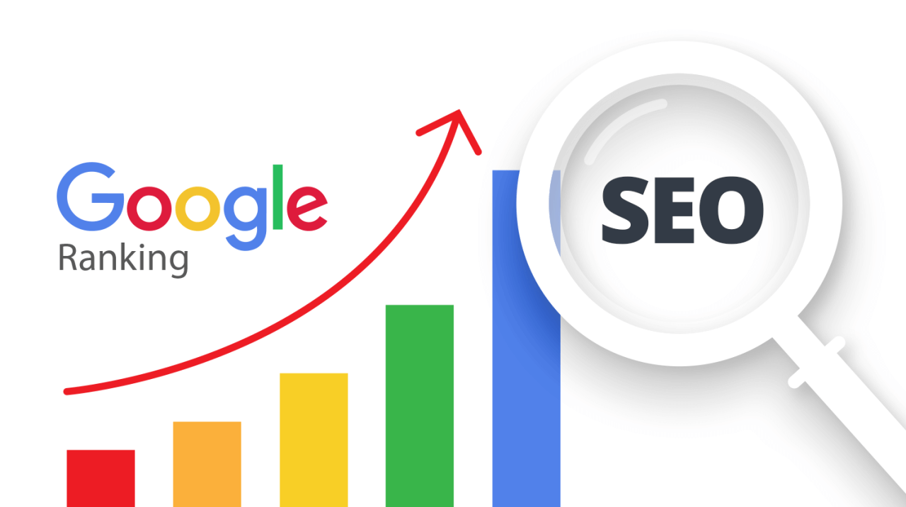 Google rankings and seo image
